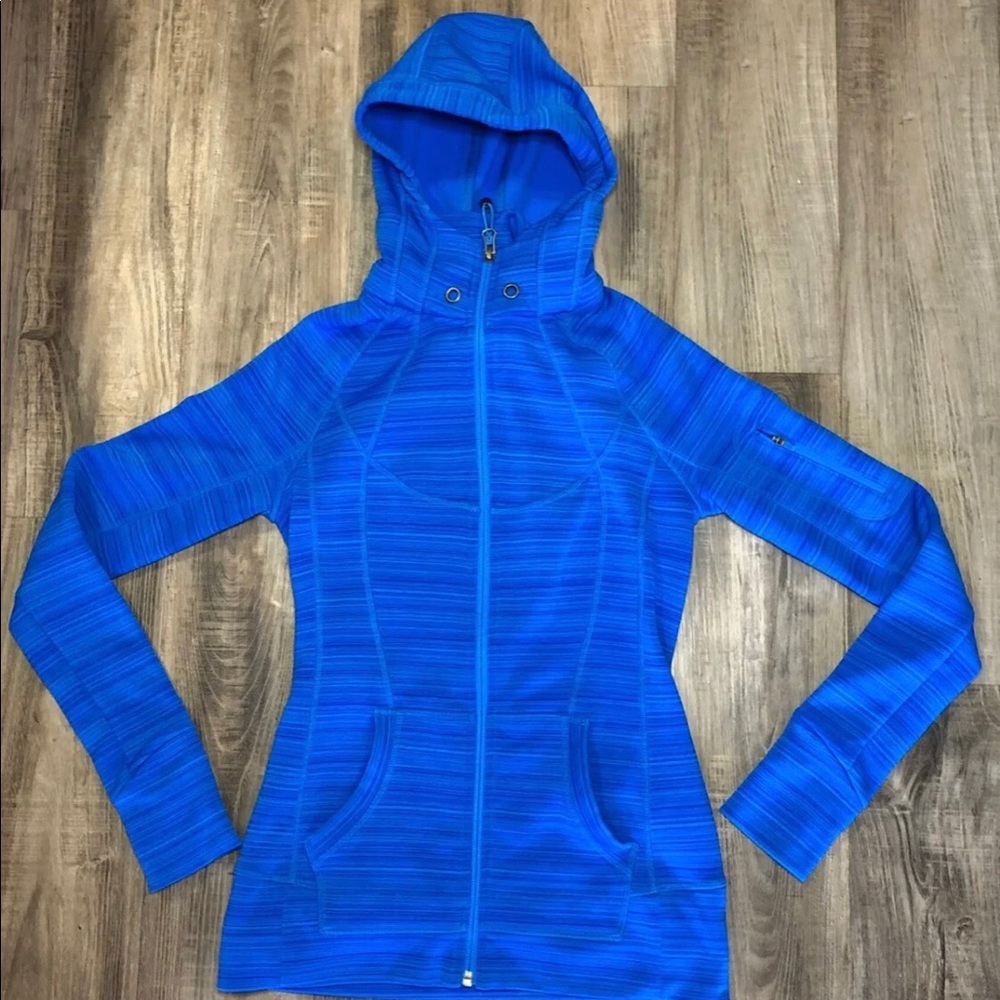 Athleta bright blue Jacket XS